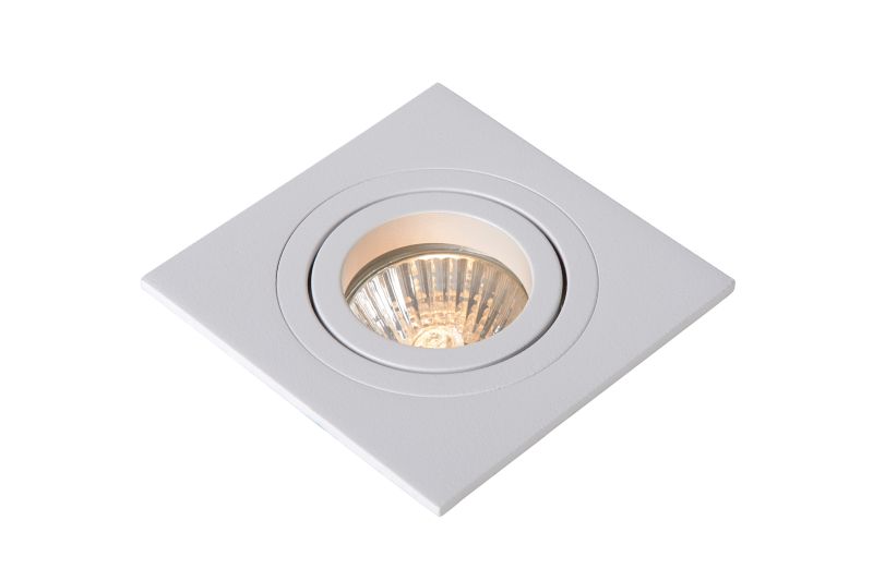 Lucide TUBE - Zapustené bodové svietidlo - 1xGU10 - Biele